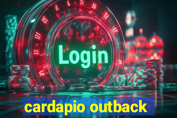 cardapio outback